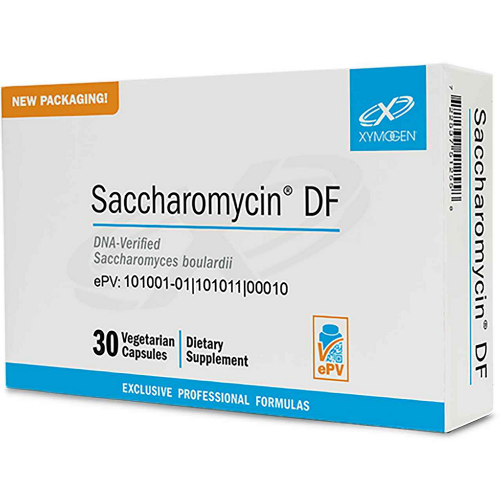 XYMOGEN, Saccharomycin DF 30 Capsules