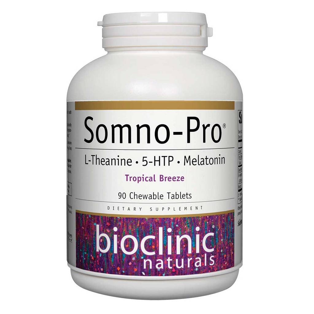 Bioclinic Naturals, Somno-Pro 90 Chewable Tablets