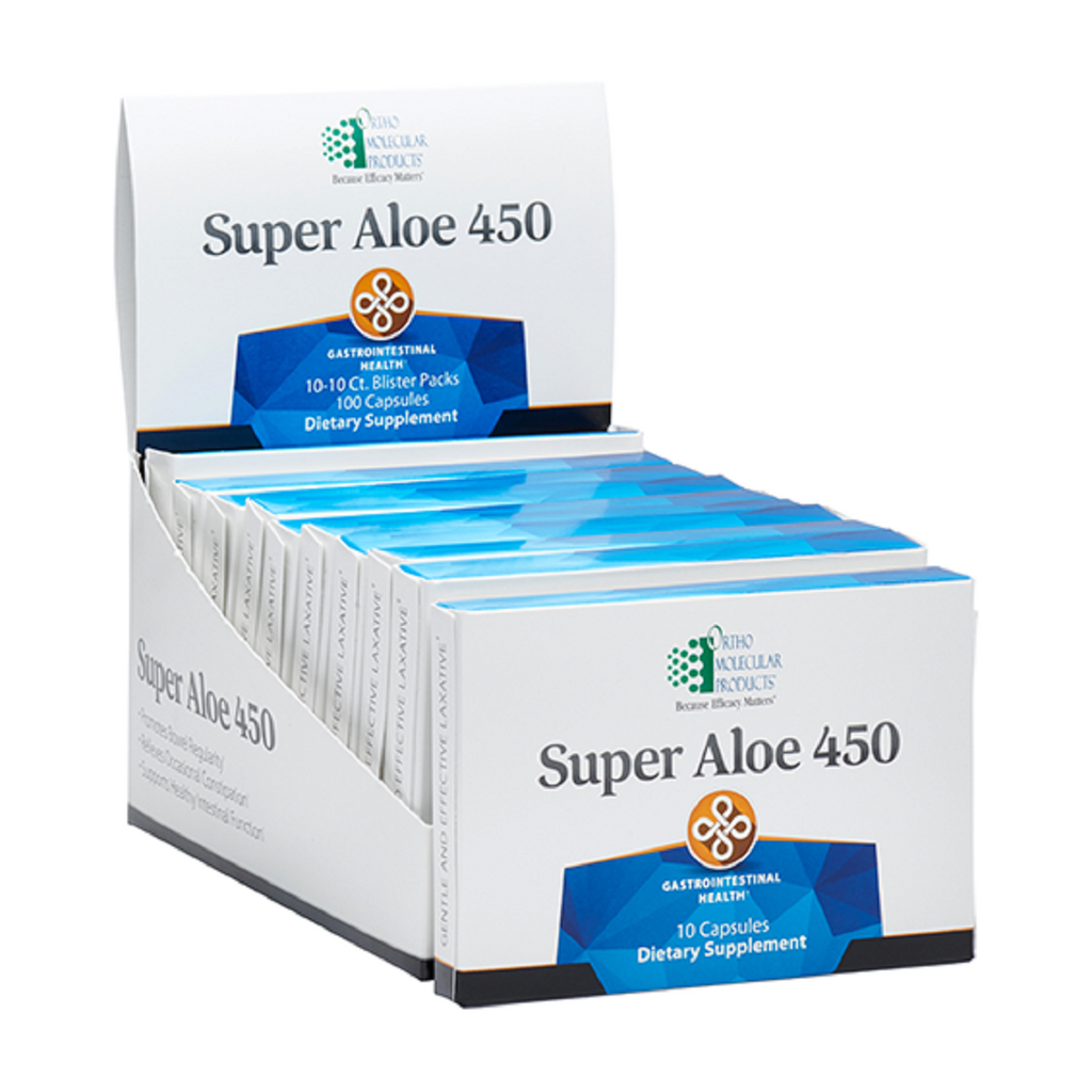 Ortho Molecular, Super Aloe 450 Blister Packs