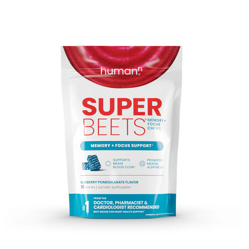 HumanN, SuperBeets Memory + Focus 30 Chews