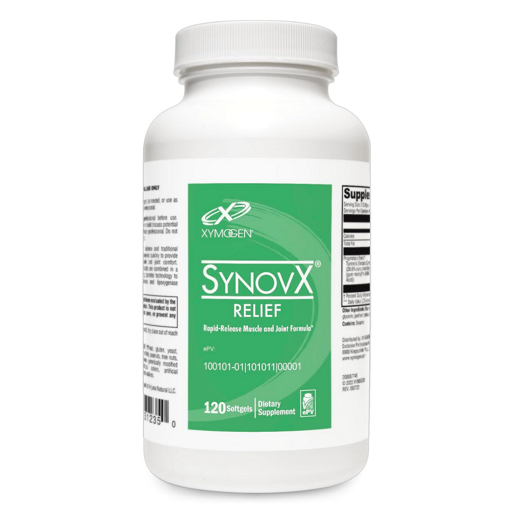 XYMOGEN, SynovX Relief 120 Softgels