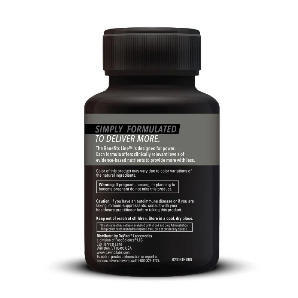 DaVinci Labs, Telomere Benefits™ 60 Capsules Specs