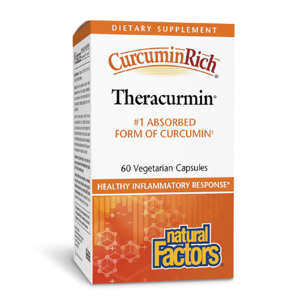 Natural Factors, Theracurmin 30 mg CurcuminRich 60 Veg Caps