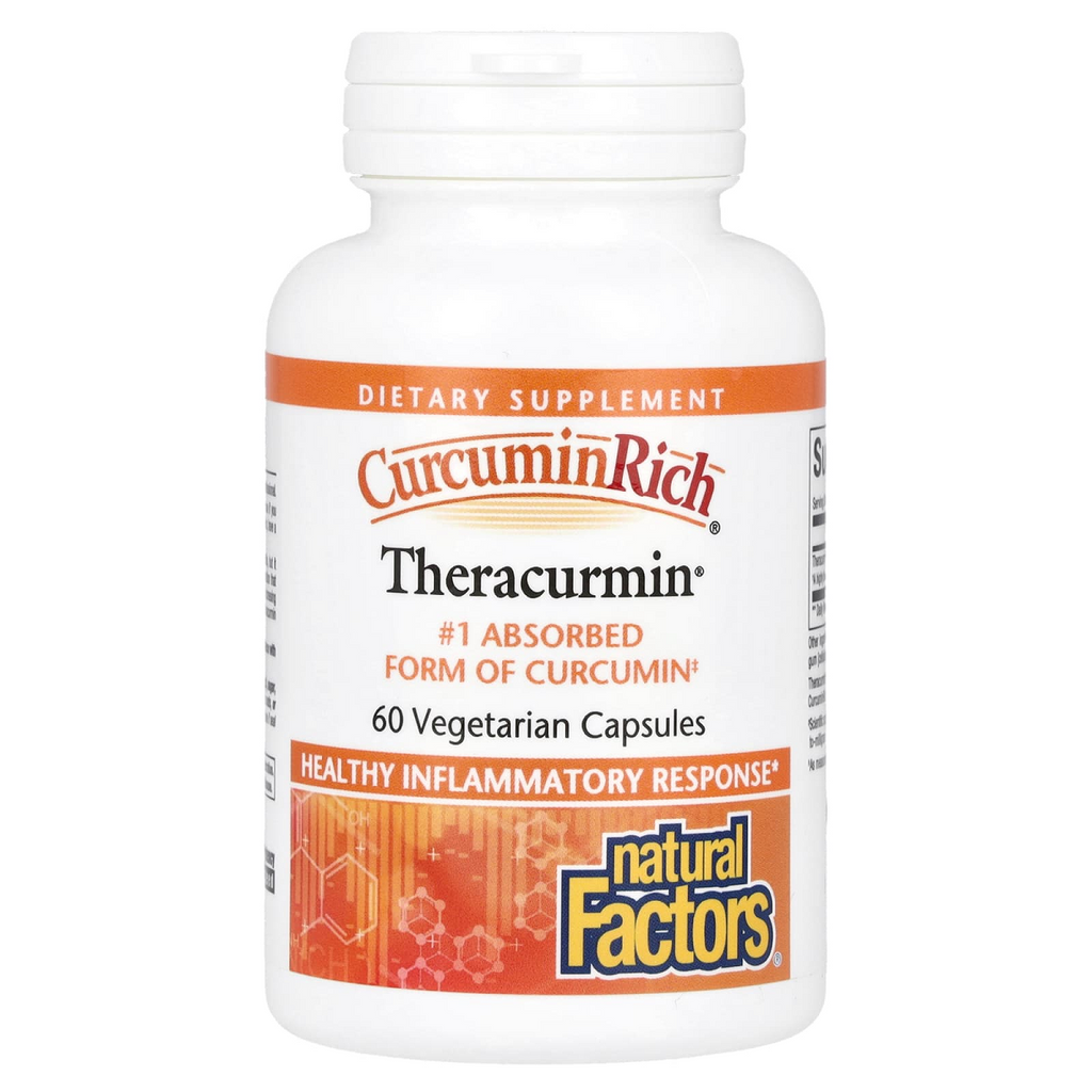 Natural Factors, Theracurmin 30 mg CurcuminRich 60 Veg Cap