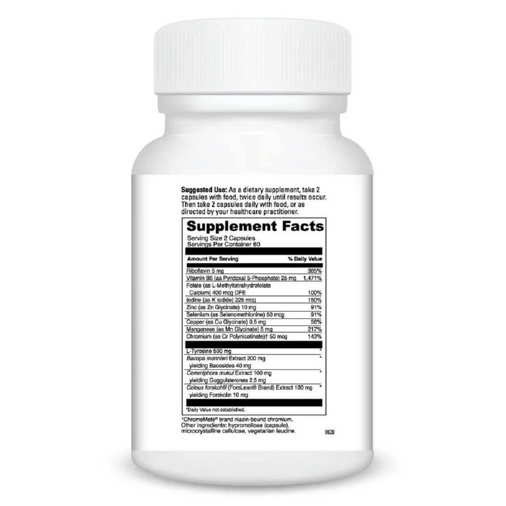DaVinci Labs, Thyroid Basics™ 120 Capsules Ingredients