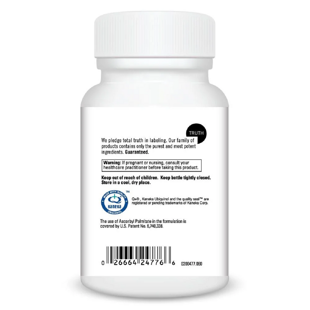 DaVinci Labs, Ubiquinol 100 mg 30 and 60 Softgels Specs