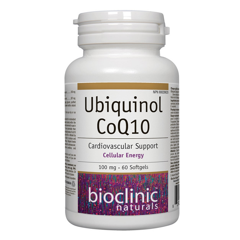 Bioclinic Naturals, Ubiquinol CoQ10 100 mg 60 Softgels