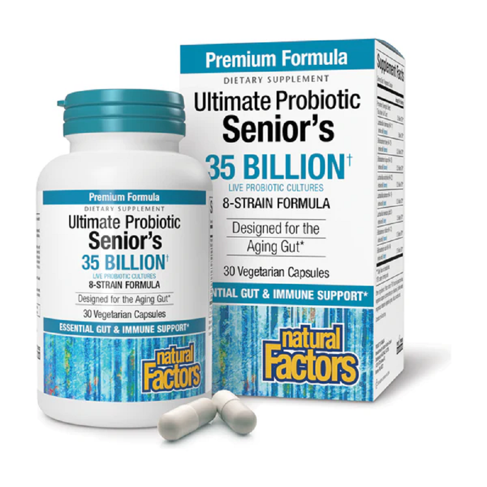 Natural Factors, Ultimate Probiotic Senior's 35 Billion