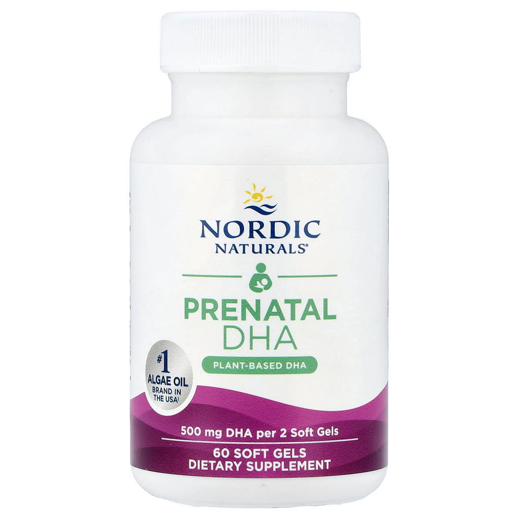 Nordic Naturals, Vegan Prenatal DHA 60 Softgels