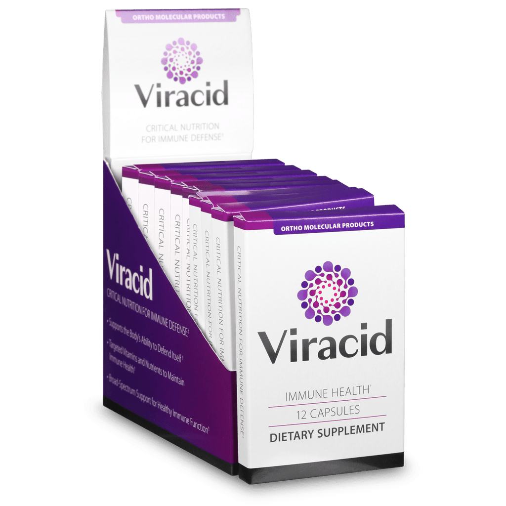 Ortho Molecular, Viracid Blister 10 Packs (12 Capsules/Pack)