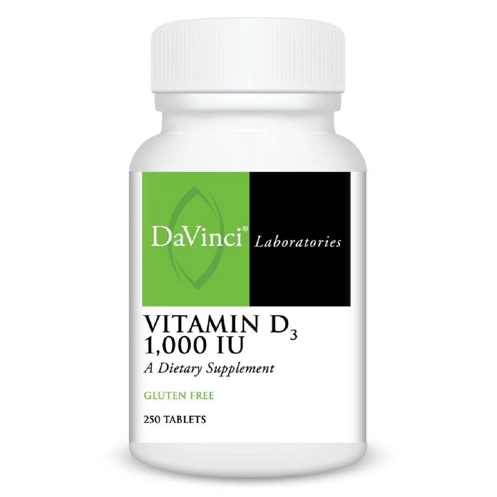 DaVinci Labs, Vitamin D3 1000 IU 250 Tablets