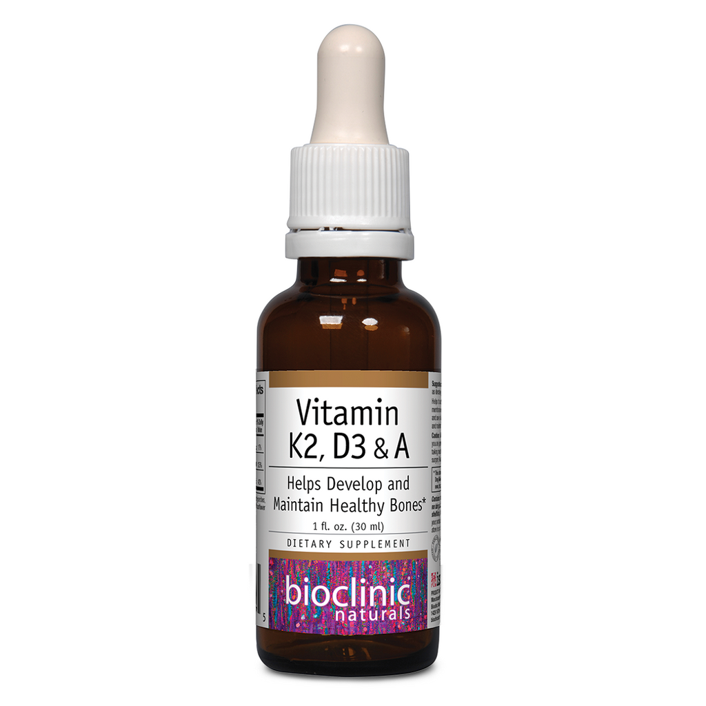 Bioclinic Naturals, Vitamin K2, D3 and A 30 mL