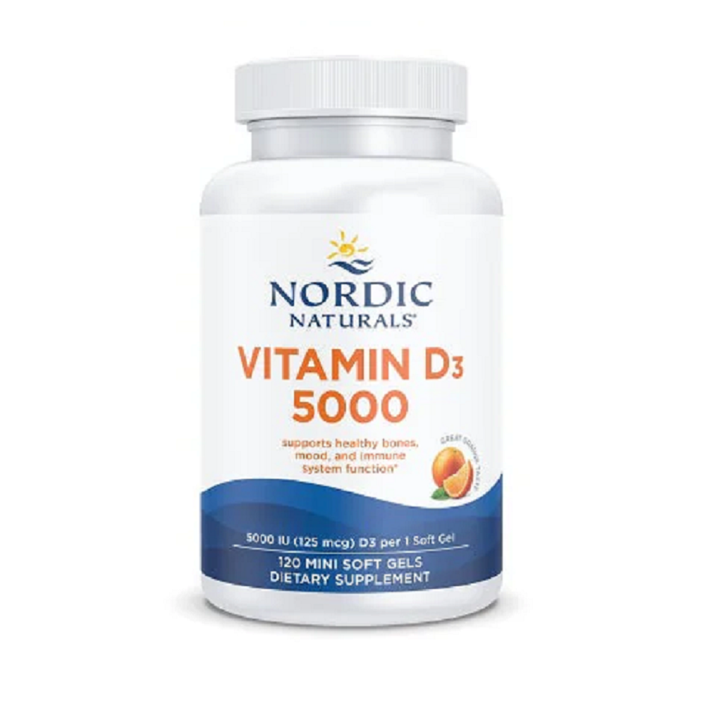 Nordic Naturals, Vitamin D3 5000 - 120 Softgels