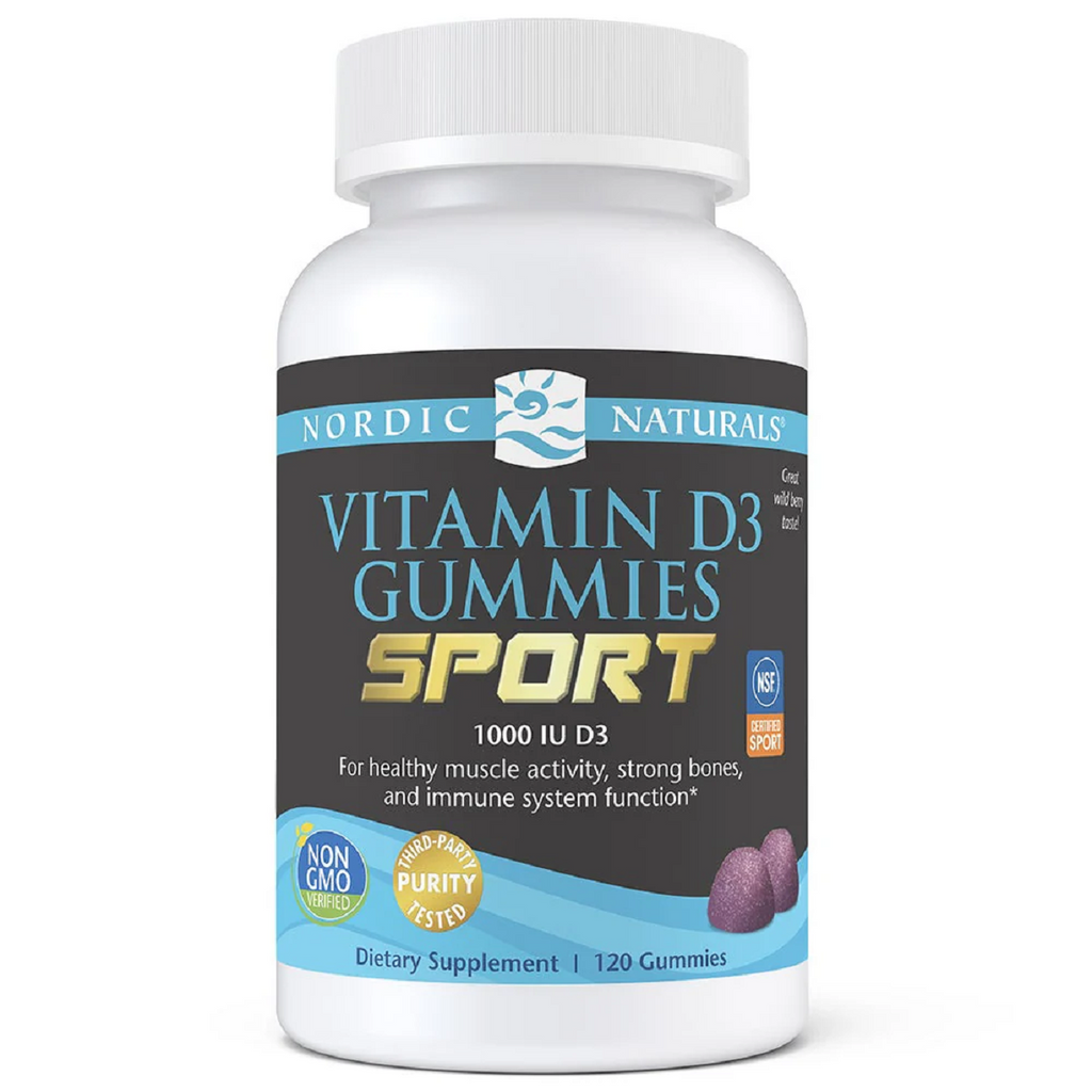 Nordic Naturals, Vitamin D3 Gummies Sport 120 Gummies