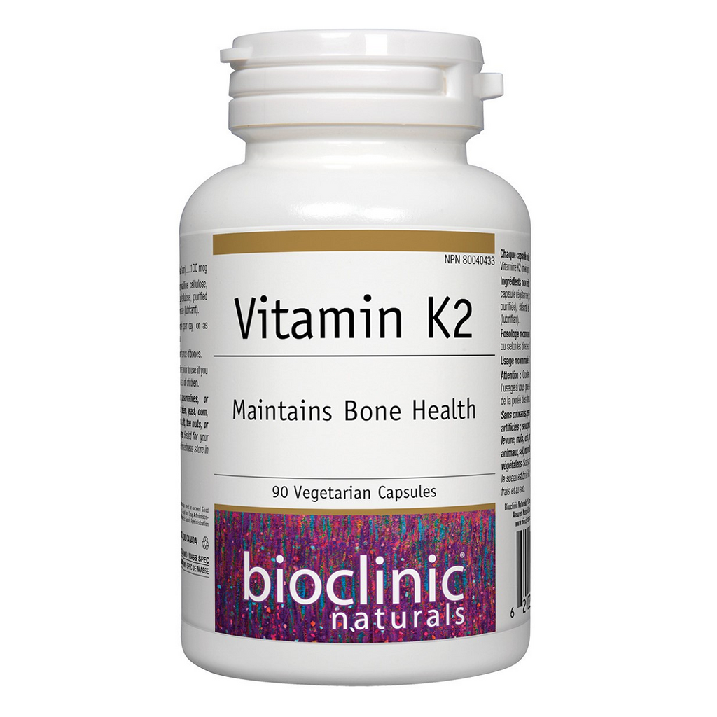 Bioclinic Naturals, Vitamin K2 100mcg  90 Vegetarian Capsules