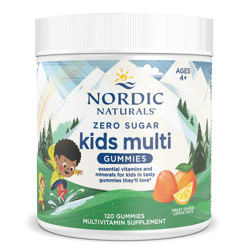 Nordic Naturals, Zero Sugar Kids Multi Gummies 120 Gummies