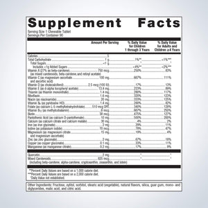 Multigenics® Chewable Multivitamin 1