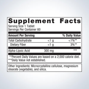 Alpha-Lipoic Acid 300 mg 1
