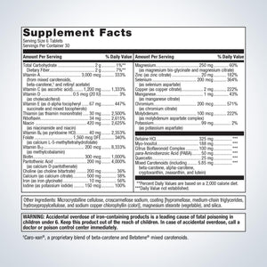 Multigenics® Multivitamin with Iron 1