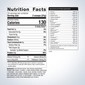 Perfect Protein® Pea & Rice Powder 1