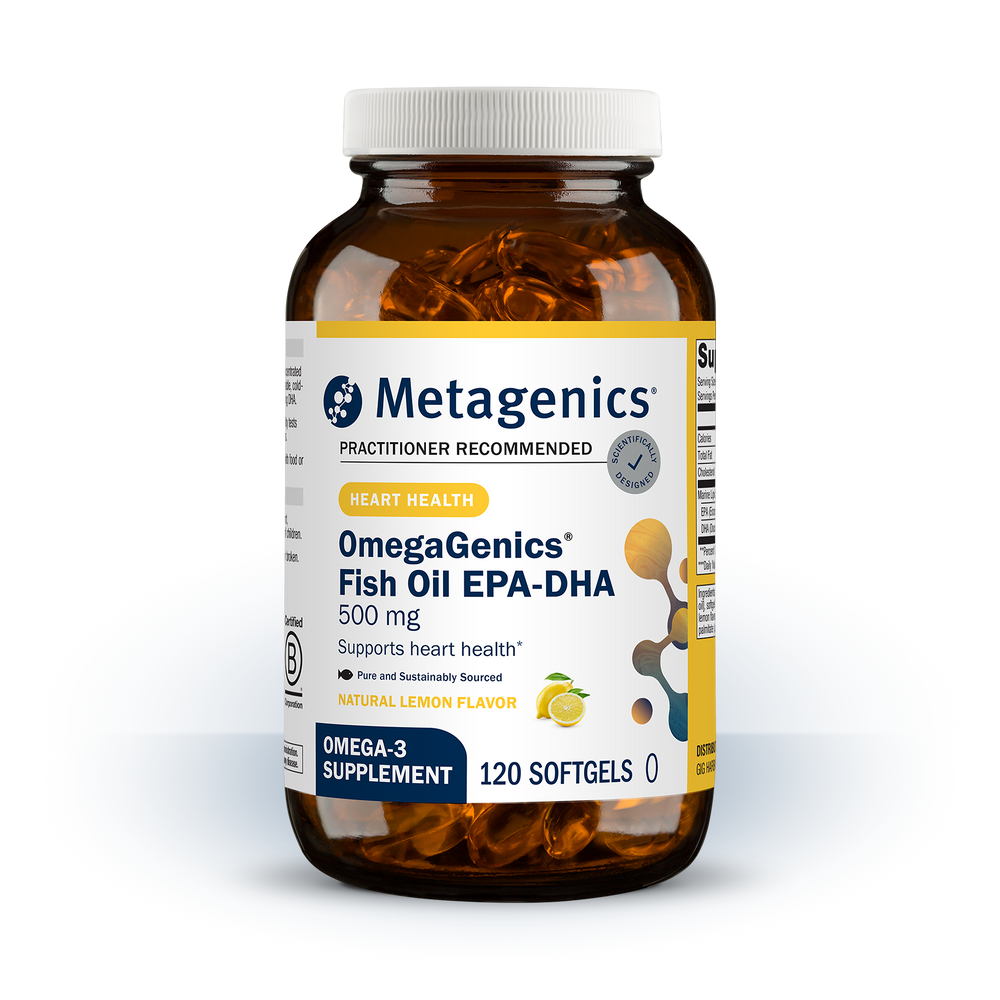 OmegaGenics® Fish Oil EPA-DHA 500 mg 0