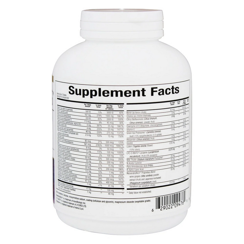 Bioclinic Naturals, BioFoundation-G 180 Tablets Ingredients