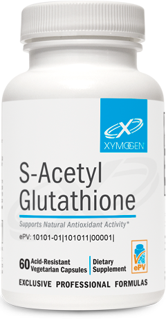 XYMOGEN, S-Acetyl Glutathione 60 Capsules