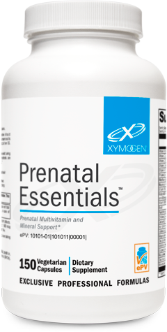 XYMOGEN, Prenatal Essentials 150 Capsules