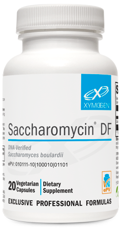 XYMOGEN, Saccharomycin DF 20 Capsules