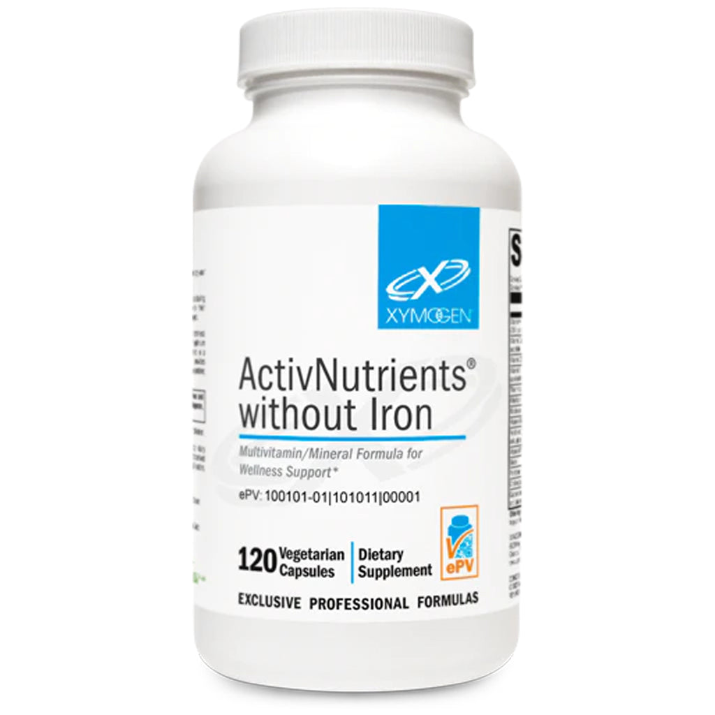 XYMOGEN, ActivNutrients® without Iron 120 Capsules