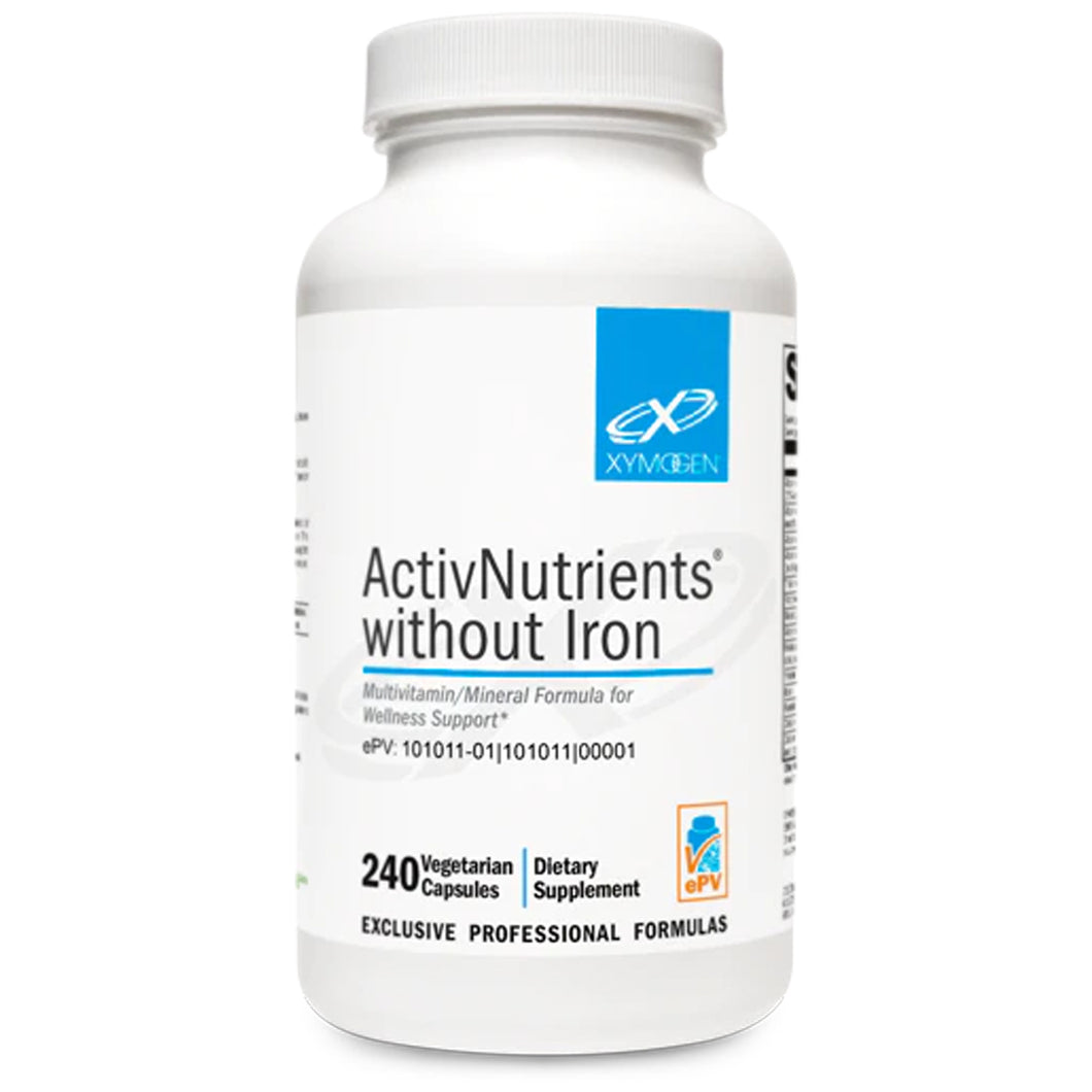 XYMOGEN, ActivNutrients® without Iron 240 Capsules