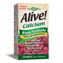 Load image into Gallery viewer, Nature&#39;s Way | Alive! Calcium | 60 - 120 Tablets - 120 Capsules
