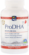 Load image into Gallery viewer, Nordic Naturals | ProDHA Strawberry | 120 Softgels
