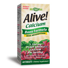 Load image into Gallery viewer, Nature&#39;s Way | Alive! Calcium | 60 - 120 Tablets - 60 Capsules
