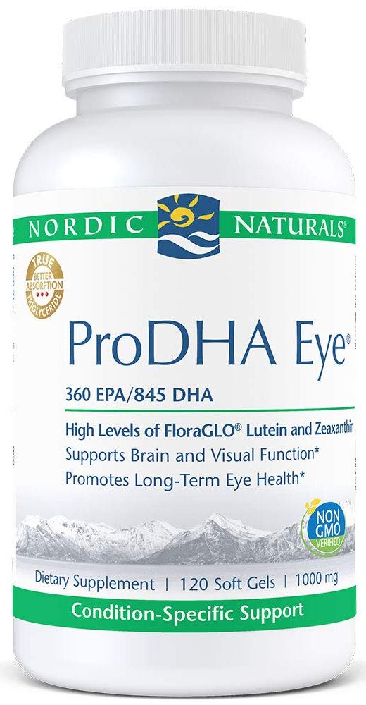 Nordic Naturals | ProDHA Eye 1000mg | 60 - 120 Softgels - 120 Softgels