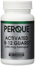 Load image into Gallery viewer, Perque | Activated B-12 Guard 2000 mcg | 100 Lozenges
