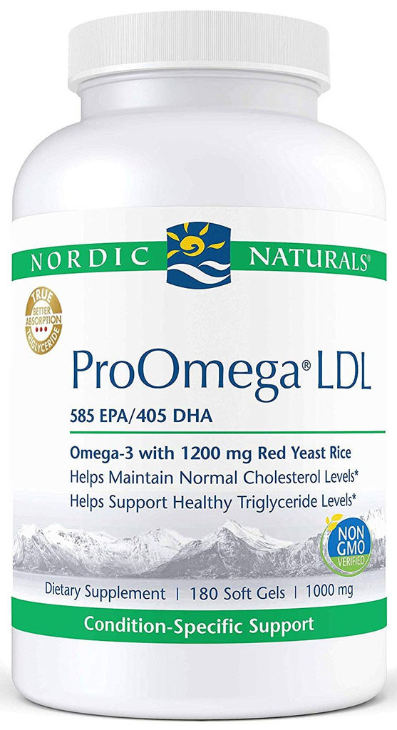 Nordic Naturals | ProOmega LDL | 180 Soft Gels