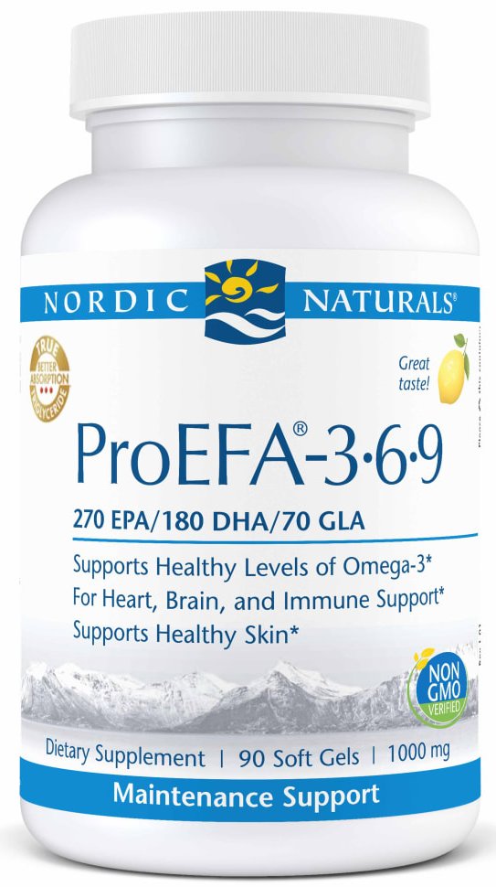 Nordic Naturals | ProEFA-3.6.9. Lemon | 90 - 180 Softgels - 90 Softgels