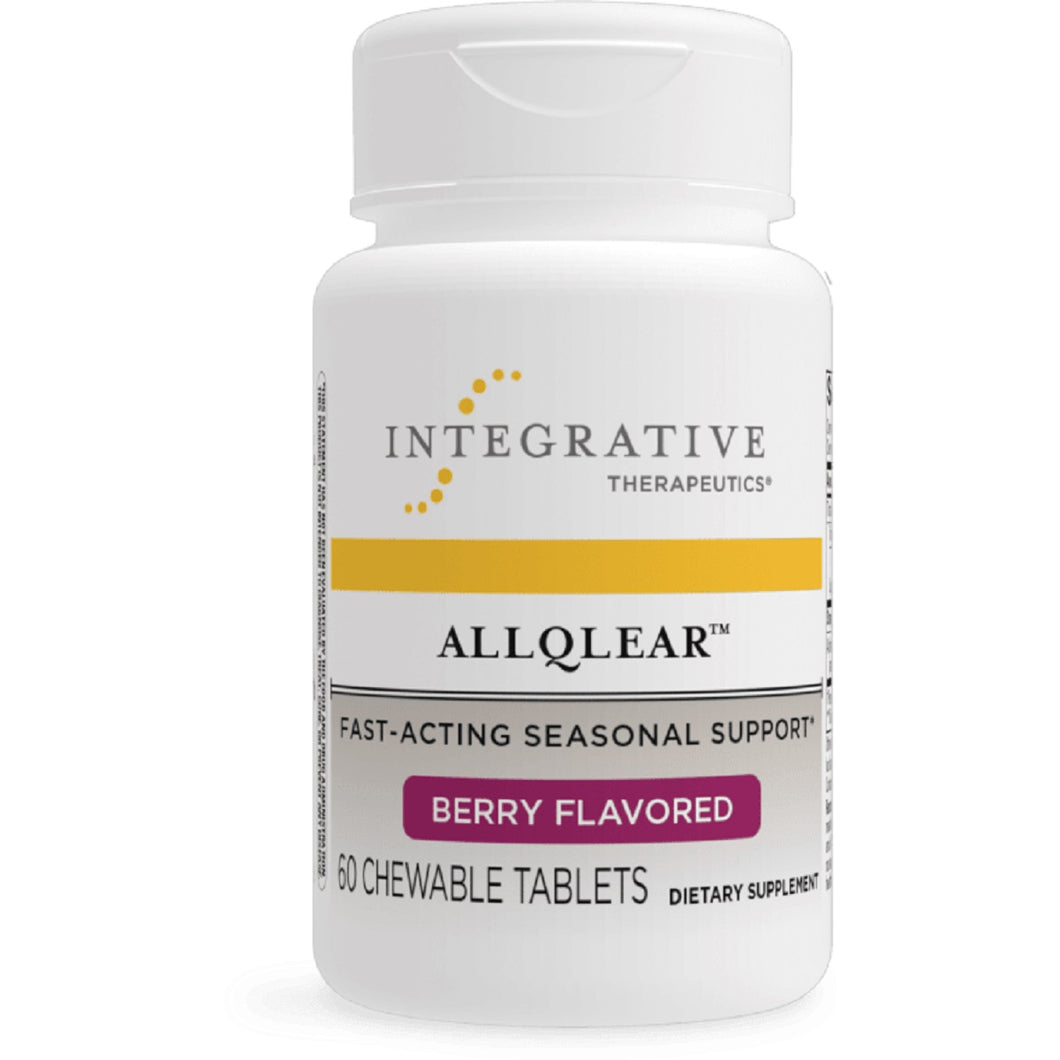 Integrative Therapeutics, ALLQLEAR™ Berry Flavored 60 Chewable Tablets