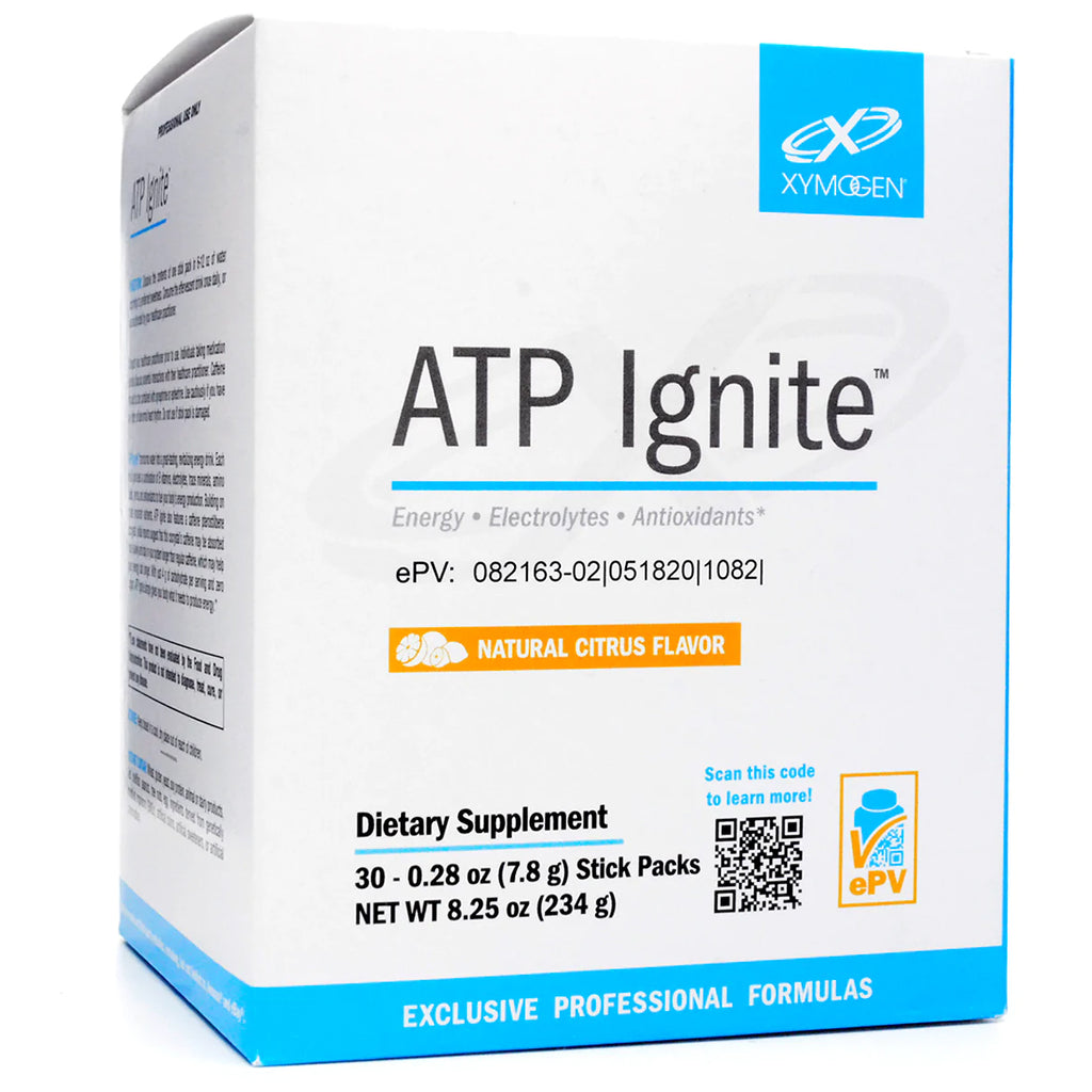 XYMOGEN, ATP Ignite™ Citrus 30 Servings