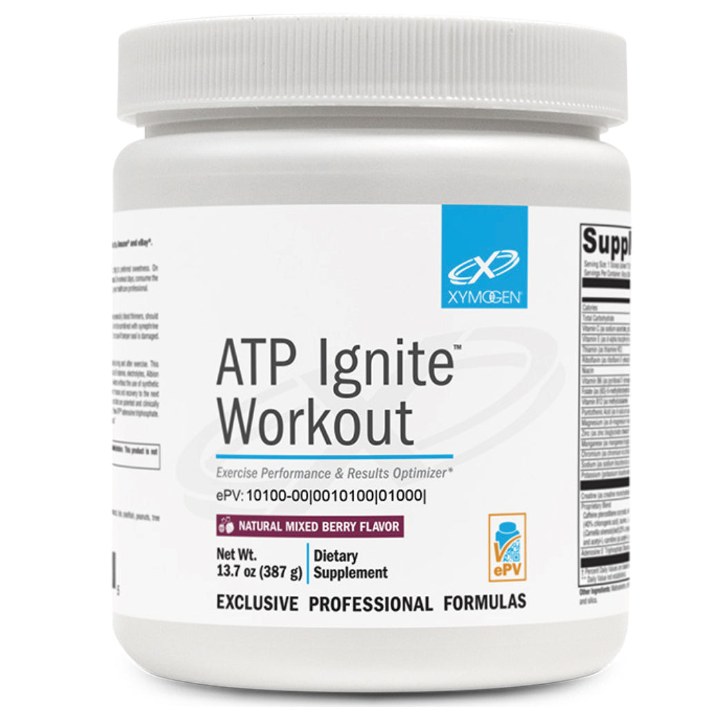 XYMOGEN, ATP Ignite™ Workout Mixed Berry 30 Servings