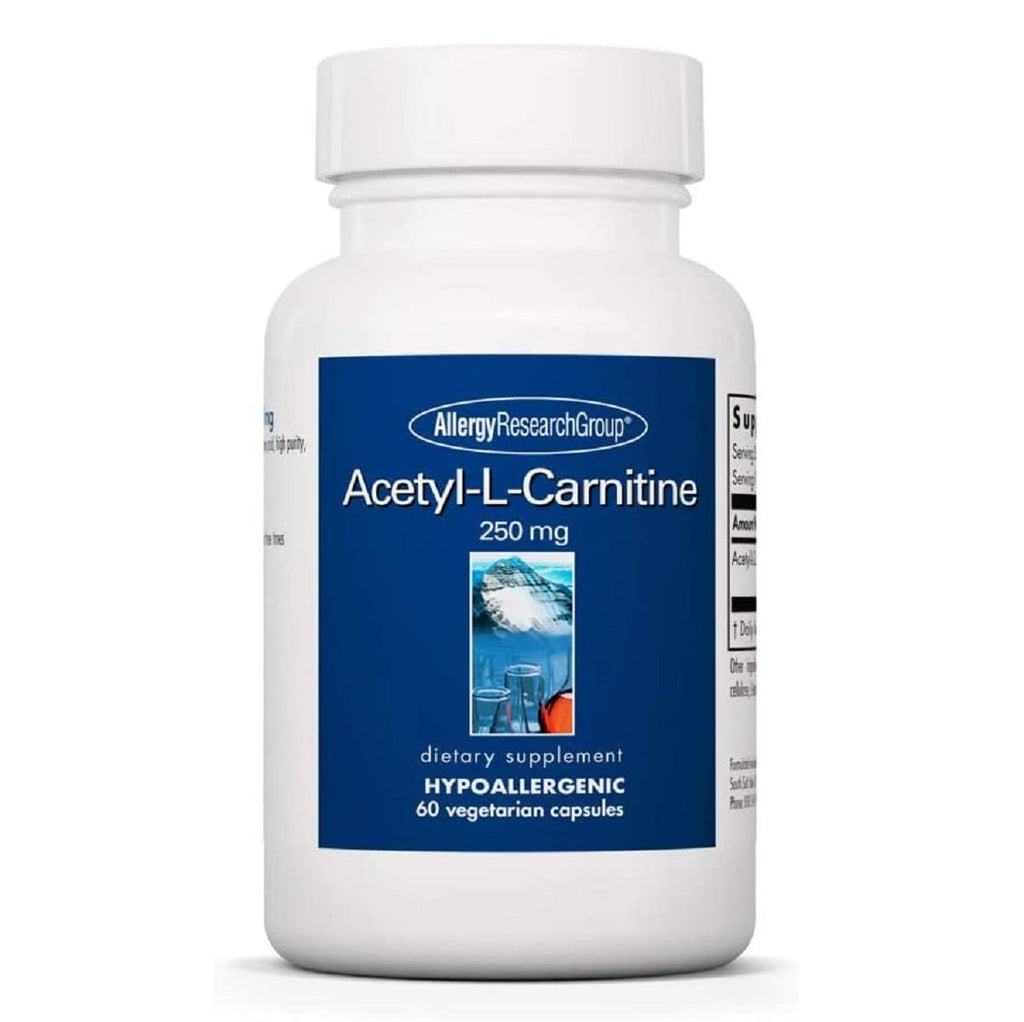 Acetyl-L-Carnitine 250 mg | 60 Vegetarian Capsules