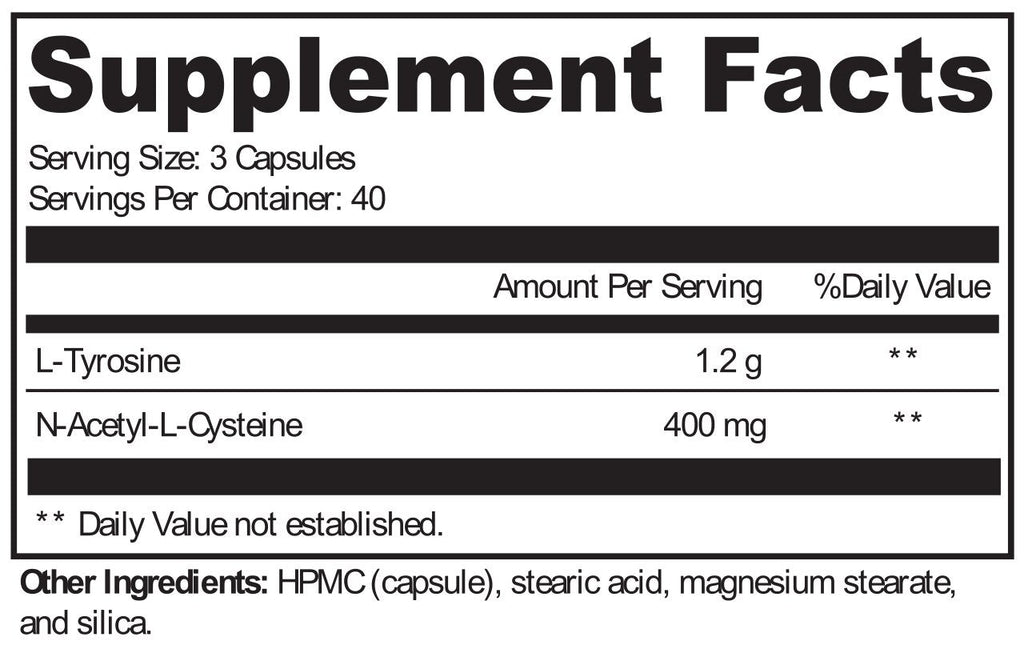 XYMOGEN, AdrenaMax™ 120 Capsules Ingredients