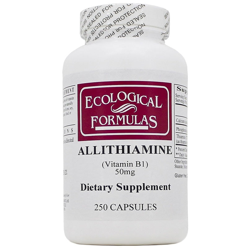 Ecological Formulas | Allithiamine 50mg | 60 - 250 Capsules - 250 Capsules