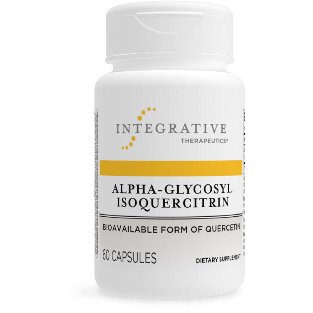 Integrative Therapeutics, Alpha-Glycosyl Isoquercitrin 60 Veg Capsules