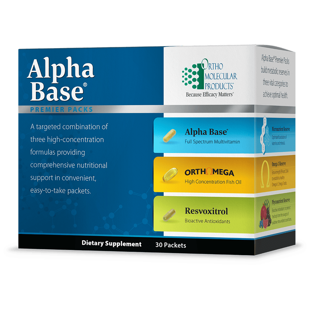 Ortho Molecular, Alpha Base Premier Packs 30 Packets