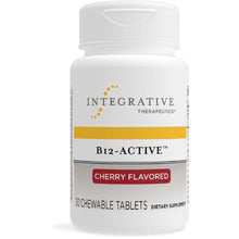 Load image into Gallery viewer, Integrative Therapeutics, B12-Active Cherry Flavor 30 Chewable Tablets
