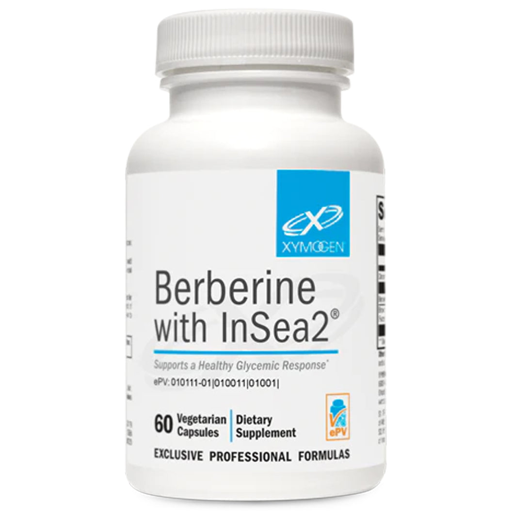 XYMOGEN, Berberine with InSea2® 60 Capsules