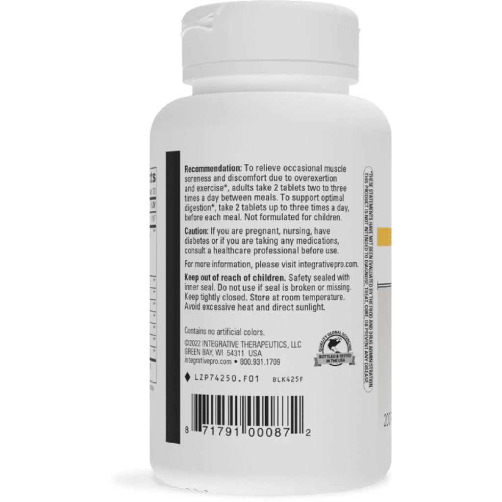 Integrative Therapeutics, Bio-Zyme 200 Tablet
