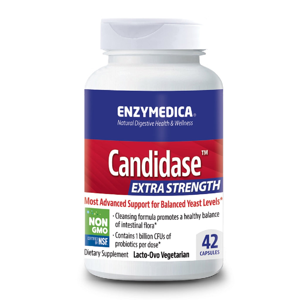 Enzymedica | Candidase Extra Strength | 42 Capsules